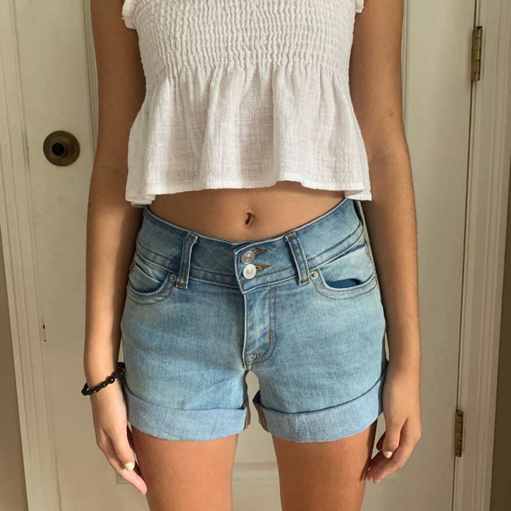NWT Hudson light denim Jean shorts